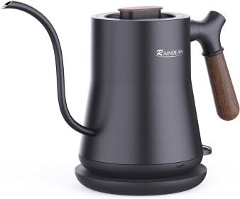 Gooseneck Electric Kettle, Tea Kettle, Stainless Steel Inner with Leak Proof Design, Rapid Heating, Auto Shutoff