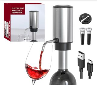 Stainless Steel Electric Decanters Wine Pumping Device