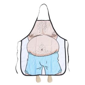 Fun And Personality Apron; Digital Printing Circumference