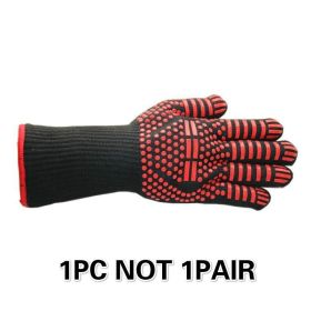 1pc of BBQ Barbecue Glove - 800 Degree Heat Resistant Glove Fireproof & Flame-Retardant Glove