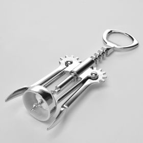 Wine Opener Stainless Steel; Wing Type Metal Sommeliers Corkscrew Bottle Openers