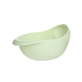 Green Kitchen Rice Washing Machine Sieve Basin Plastic