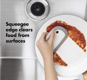 Kitchen All-in-One Soft Rubber Scraper Cleaning Tool