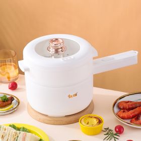 1pc Multi-Functional Electric Cooker; Mini Electric Cooker Small Electric Frying Pan with Steamer