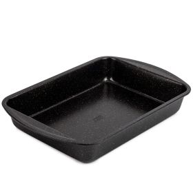 Thyme & Table Nonstick Aluminized Steel Lasagna Pan, Black