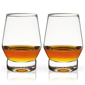 Raye Weighted Crystal Whiskey Glasses Viski®