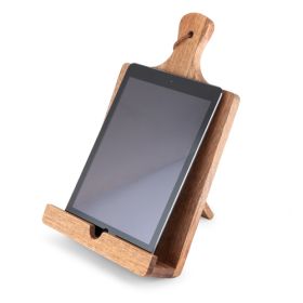 Acacia Wood Tablet Cooking Stand by Twine®