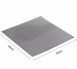 Barbecue Non-Stick Wire Mesh Grilling Mat Reusable (Option: S-3 pcs)