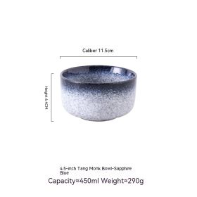 Small Ceramic Bowl (Option: Sapphire Blue)