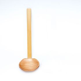 Bamboo Japanese Style Hot Pot Slotted Ladle (Option: No3)