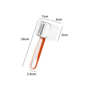 Small Stainless Steel Single Head Peeler (Option: Peeler XP 01 Orange)