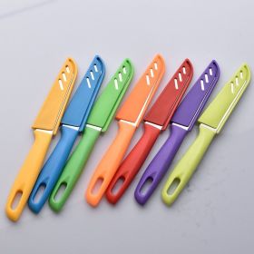 Candy Color Stainless Steel Peeler / Knife (Option: Random Color Fruit Knife)