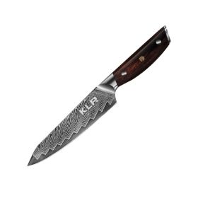 Damascus Kitchen Knife Slicing and Cutting Meat and Fruit (Option: Universal knife)