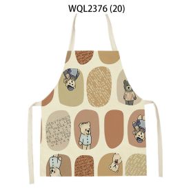 Cartoon Apron Kitchen Printing (Option: WQL2376 20-68 55cm)