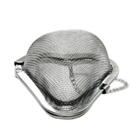 Stainless Steel Cooking Spices Infuser; Fine Mesh Loose Tea Herbal Strainer; Extended Chain Kitchen Seasoning Balls (Style: Heart)