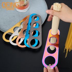 Stainless Steel Pasta Noodle Measure Tool (Color: Color)