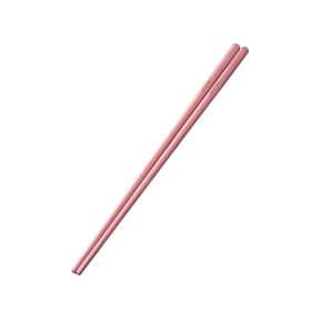 Stainless Steel Korean Flat Chopsticks (Option: Rose Gold)